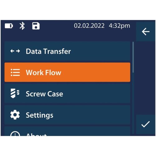 Garant Elektronikus nyomaték- / szögelfordulás kulcs HCT 500 N·m