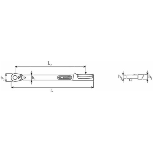 Stahlwille Standard MANOSKOP 721 nyomatékkulcs racsnival 300 N·m
