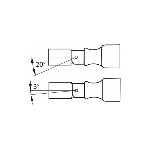 Garant Kattanó rendszerű nyomatékkulcs skálával 50 N·m
