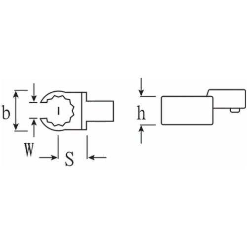 Stahlwille Nyitott csillag rátűző 1-11 mm