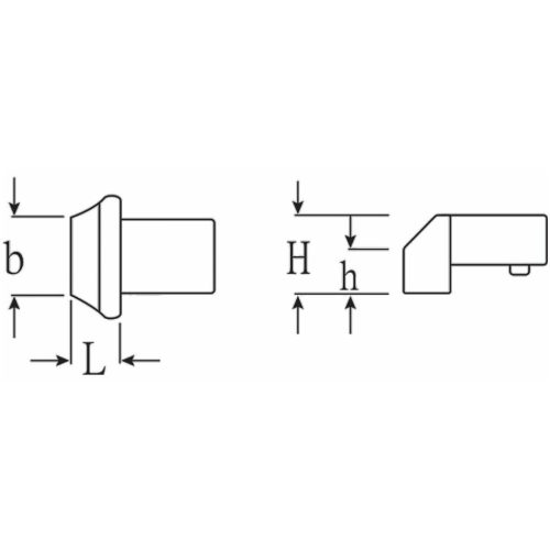 Stahlwille Hegeszthető szerszámfej 2