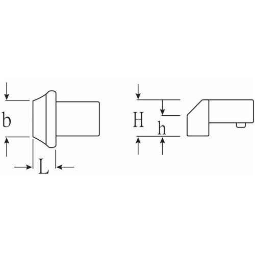 Stahlwille Hegeszthető szerszámfej 2