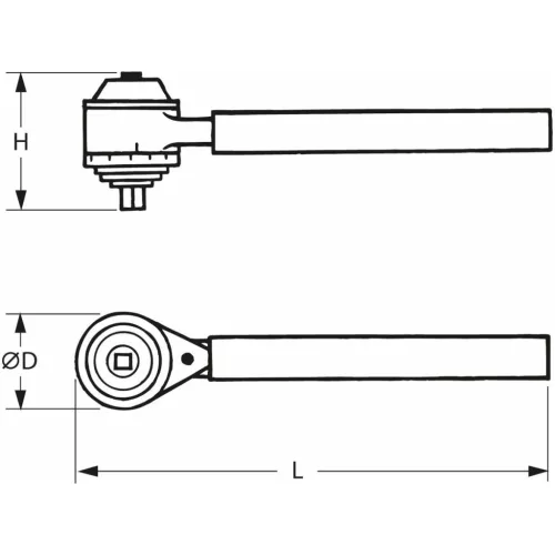 Stahlwille Nyomatéksokszorozó fém kofferben 2000 N·m