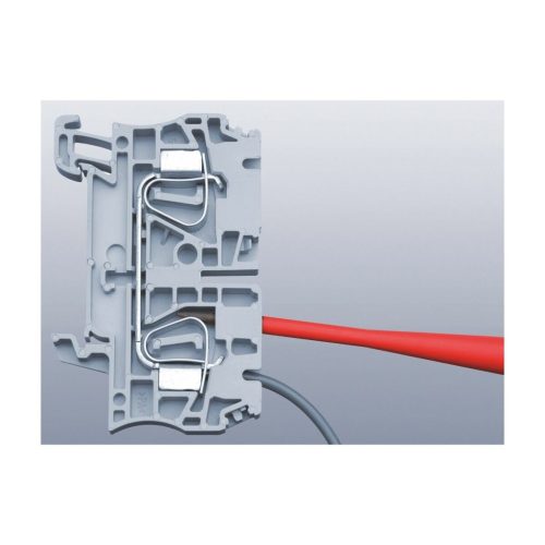 Wera Lapos villanyszerelő csavarhúzó, csökkentett penge ⌀-vel, Kraftform nyéllel teljesen szigetelt 4 mm