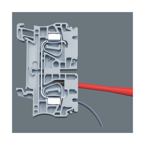 Wera Lapos villanyszerelő csavarhúzó, csökkentett penge ⌀-vel, Kraftform nyéllel teljesen szigetelt 5,5 mm