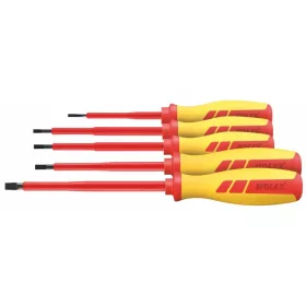   Holex Lapos villanyszerelő csavarhúzó készlet teljesen szigetelt 5