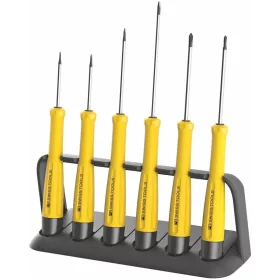   Műhely csavarhúzó készlet, 6 darabos lapos és Phillips, ESD 4/2