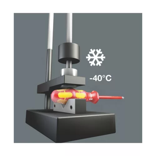 Wera Villanyszerelő csavarhúzó Phillipshez Kraftform nyéllel teljesen szigetelt 3