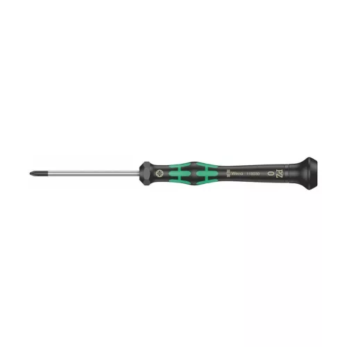 Wera Elektronikai csavarhúzó Pozidriv-hoz Kraftform Micro 0