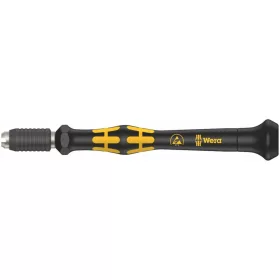   Csavarhúzó nyél gyorscserés befogóval 4 mm Halfmoon / HIOS bitekhez, ESD