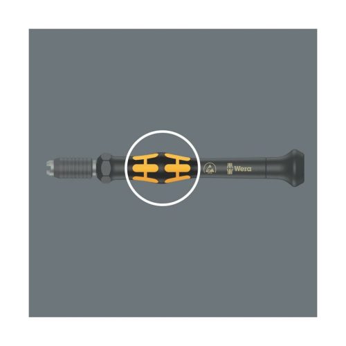 Csavarhúzó nyél gyorscserés befogóval 4 mm Halfmoon / HIOS bitekhez, ESD