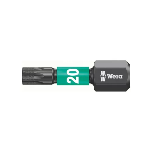 Wera Impaktor bit Torx-hoz, 1/4" C 6,3 Készlet 10 bittel TX20
