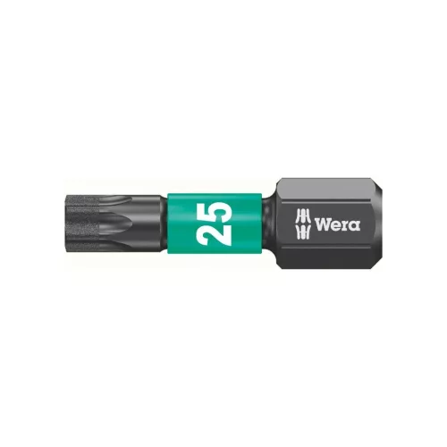 Wera Impaktor bit Torx-hoz, 1/4" C 6,3 Készlet 10 bittel TX25