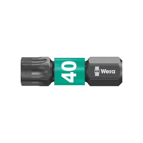 Wera Impaktor bit Torx-hoz, 1/4" C 6,3 Készlet 10 bittel TX40