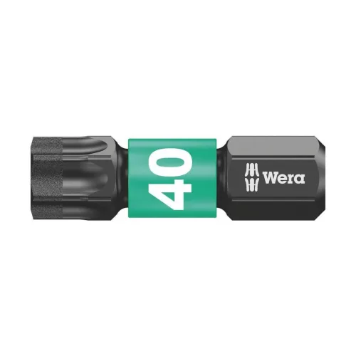 Wera Impaktor bit Torx-hoz, 1/4" C 6,3 Készlet 10 bittel TX40