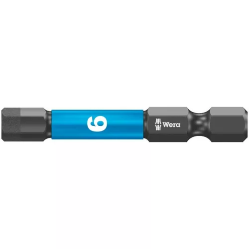 Wera Impaktor bit belső hatszöghöz, 1/4" E 6,3 Készlet 5 bittel 6 mm