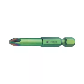   PB Swiss Tools PrecisionBit Pozidrivhoz, 1/4" E 6,3 1 mm