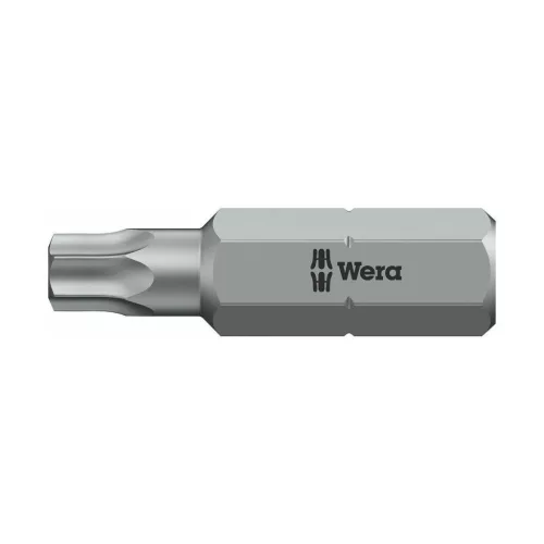 Wera Bit Torx-hoz, 1/4" C 6,3 furattal TX25