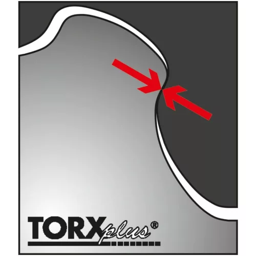 Wera Bit Torx Plus-hoz, 1/4" C 6,3 10IP