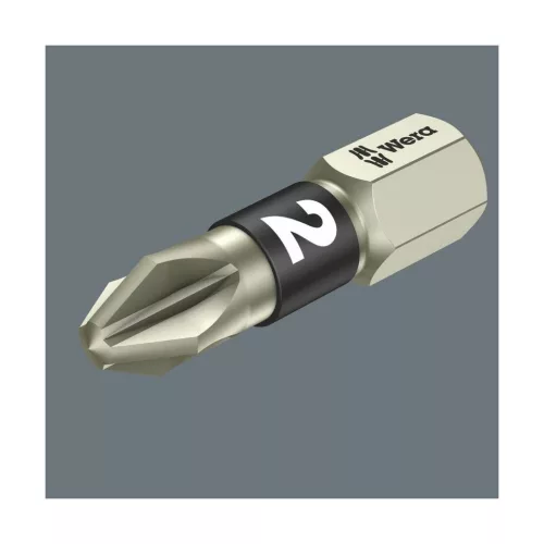 Wera Bit Pozidrivhoz, 1/4" C 6,3 Nemesacél"Stainless“ 2/25 mm