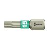 Bit Torx®-hoz, 1/4 col C 6,3 Nemesacél „Stainless“ TX15