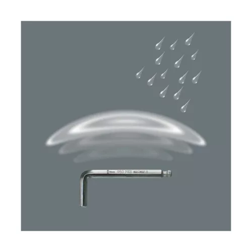 Bit készlet működtető szerszámmal és hajlított hatszögkulccsal 52 darabos