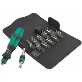   „Security“ bit készlet működtető szerszámmal 32 darabos 32