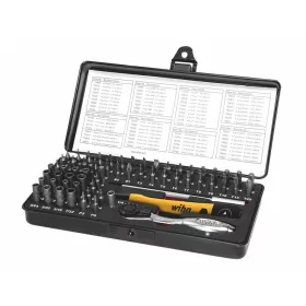   Bit készlet működtető szerszámmal és dugókulcs fejekkel 65 darabos, ESD