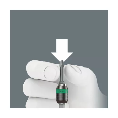 Kraftform csavarhúzó nyél 1/4 col bitekhez, C 6,3 és E 6,3 gyorsváltó befogóval 6,3 mm