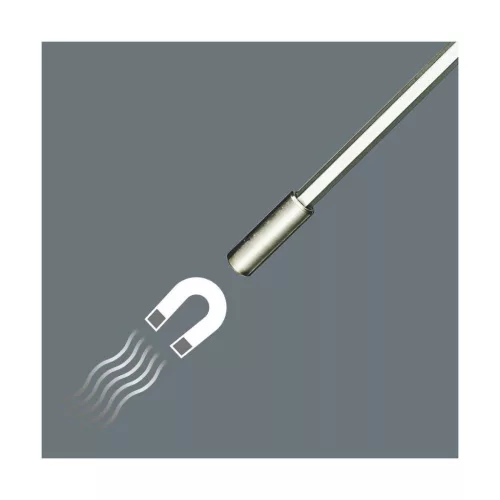 Kraftform nyél, bit befogó 1/4 col bitekhez, C 6,3 mágnessel 6,3 mm