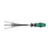 Kraftform csavarhúzó nyél 1/4 col bitekhez, C 6,3, rövid flexibilis szárral 6,3 mm