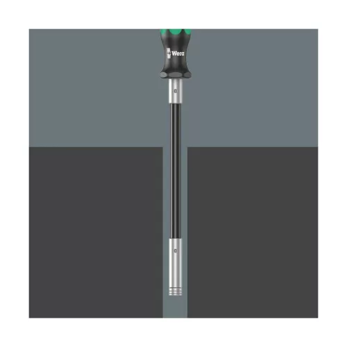 Kraftform csavarhúzó nyél 1/4 col bitekhez, C 6,3, rövid flexibilis szárral 6,3 mm