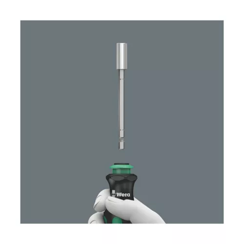 Csavarhúzó nyél 1/4 col bitekkel teleszkópos szárral és mágnessel