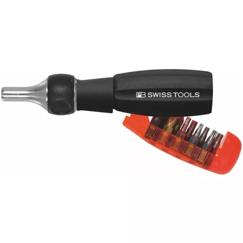 PB Swiss Tools"Insider Pro Ratchet” racsnis nyél 1/4 col bitekkel mágnessel 30 mm
