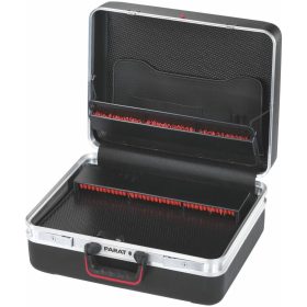   X-ABS szerszámkoffer, extra magas, aljrésszel, 2 szerszámbetéttel és TSA zárakkal 1