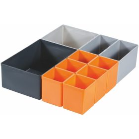   Kivehető doboz készlet a 1/2 aljrészhez (10 doboz 4 méretben)