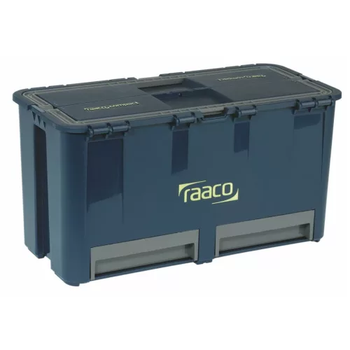 Raaco Szerelőkoffer"COMPACT“, polipropilénből 27 l