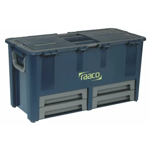 Raaco Szerelőkoffer"COMPACT“, polipropilénből 62 l