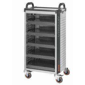 „L-Trolley” szállítókocsi 5 kihúzható polccal  5