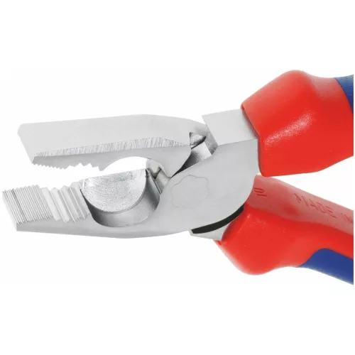 Knipex Erősített kombinált fogó, krómozott, markolattal 200 mm