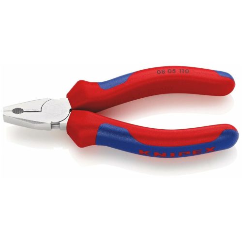 Knipex Kombinált fogó, krómozott, vastag falú markolattal 110 mm