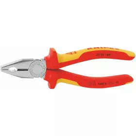   Knipex Kombinált fogó, krómozott VDE szerint szigetelt 160 mm