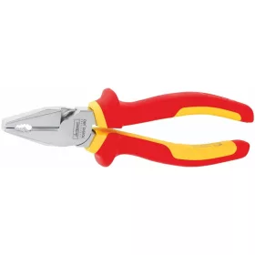   Garant Erősített kombinált fogó, krómozott VDE szerint szigetelt 180 mm