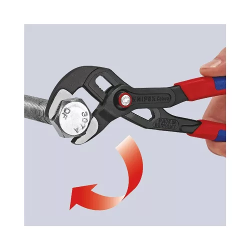 Knipex Vízpumpafogó Cobra QuickSet, foszfátozott gyorsállítással 250 mm