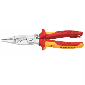   Szerelőfogó nyitórugóval VDE szerint szigetelt, rögzítő szemmel 200 mm