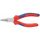 Knipex Kerekcsőrű fogó, krómozott, vastag falú markolattal 140 mm