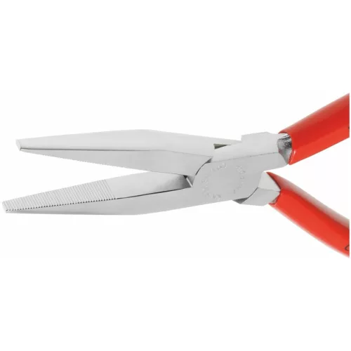Knipex Hosszúcsőrű fogó, lapos, krómozott 160 mm