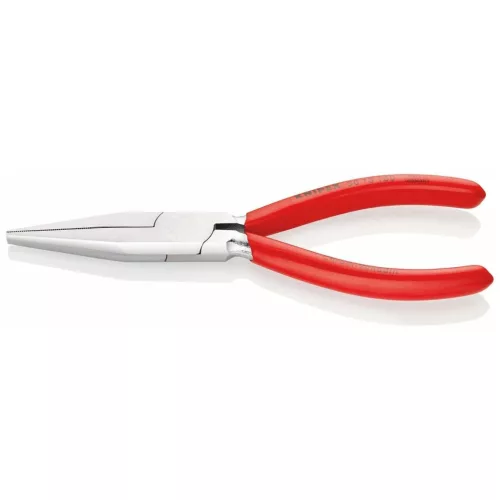 Knipex Hosszúcsőrű fogó, lapos, krómozott 160 mm