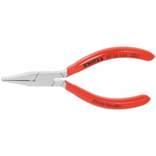 Finomműszerész fogó, krómozott lapos-széles 125 mm