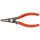 Knipex Precíziós Seeger gyűrű fogó határoló ütközővel J1